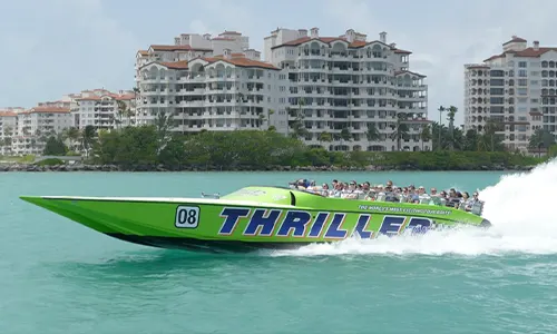 Thriller Miami Speedboat